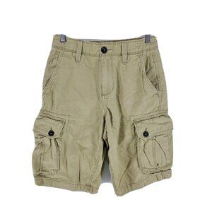 American Eagle Cargo Shorts Men's Size 26 Tan Classic Fit